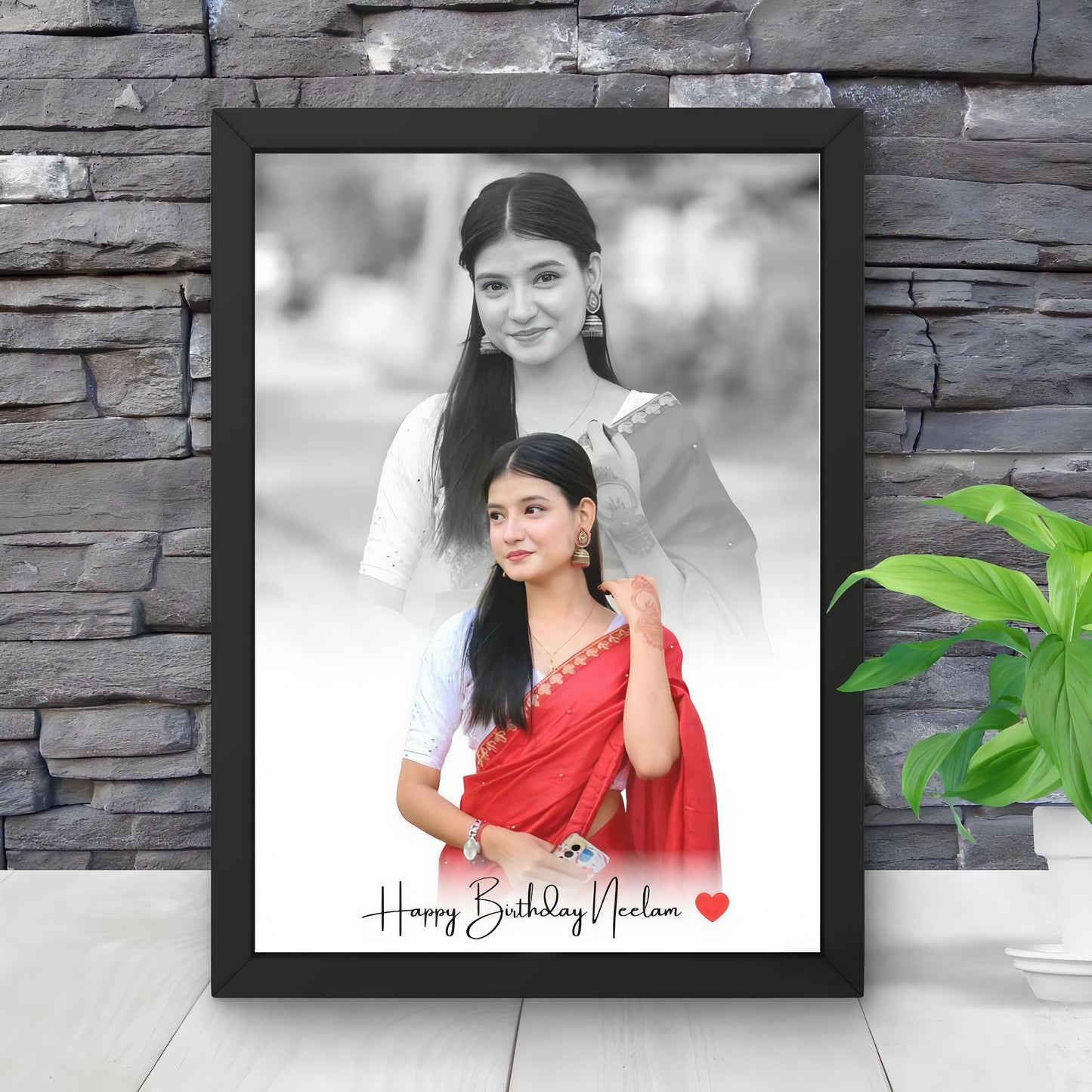Photo Frame #2 | A4 | Black | Wall Mount