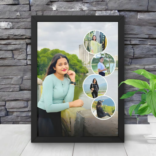 Photo Frame #5 | A4 | Black | Wall Mount