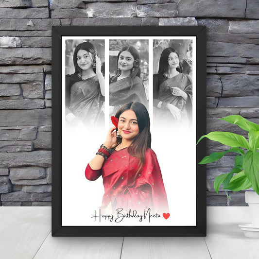 Photo Frame #1 | A4 | Black | Wall Mount